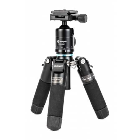 Fotopro M-5 mini 2 - zestaw, mały statyw fotograficzny Alu + głowica kulowa FPH-53P